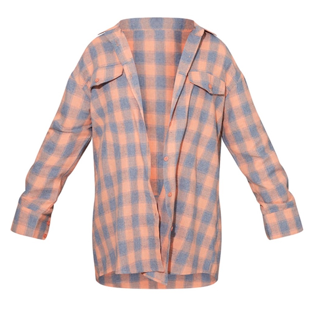 Pretty Little Thing Check Shirt - Picture 2 of 4